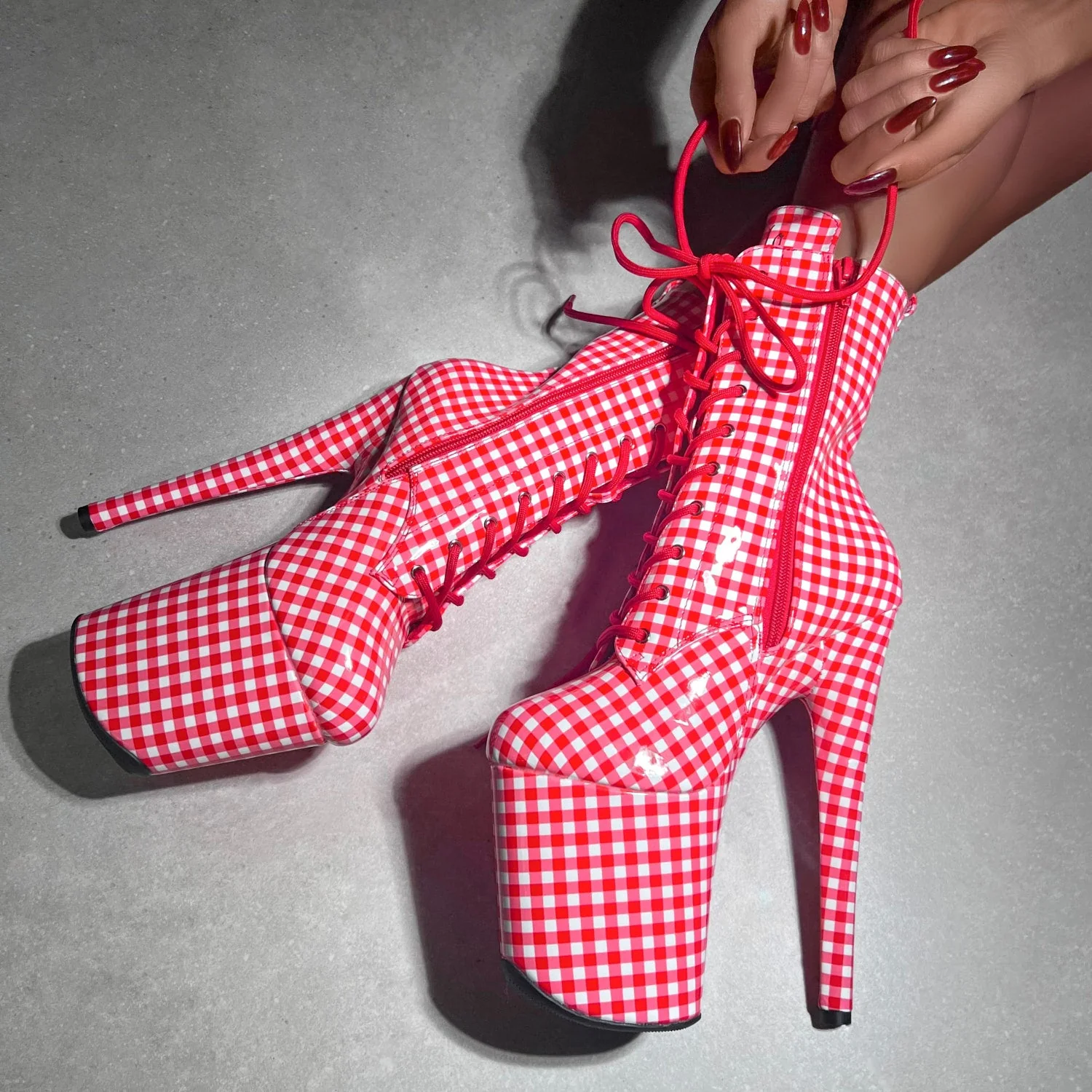 Gingham - Boot - 8 INCH - LIMITED ED - Image 5