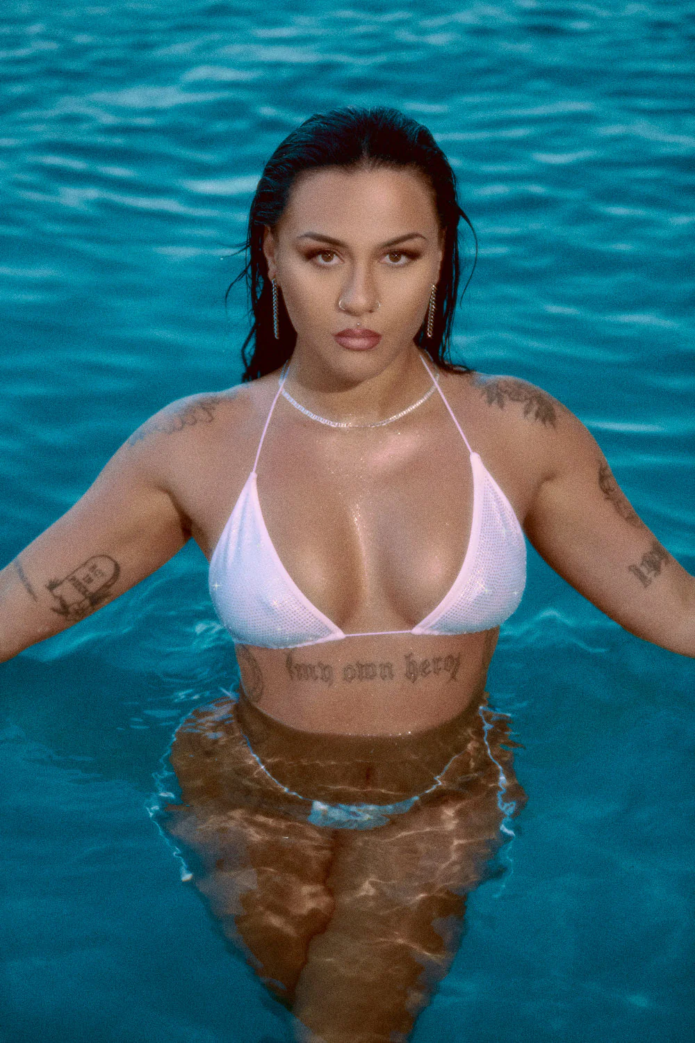 HOAH Bikini Top - Sparkle Pink - Image 6