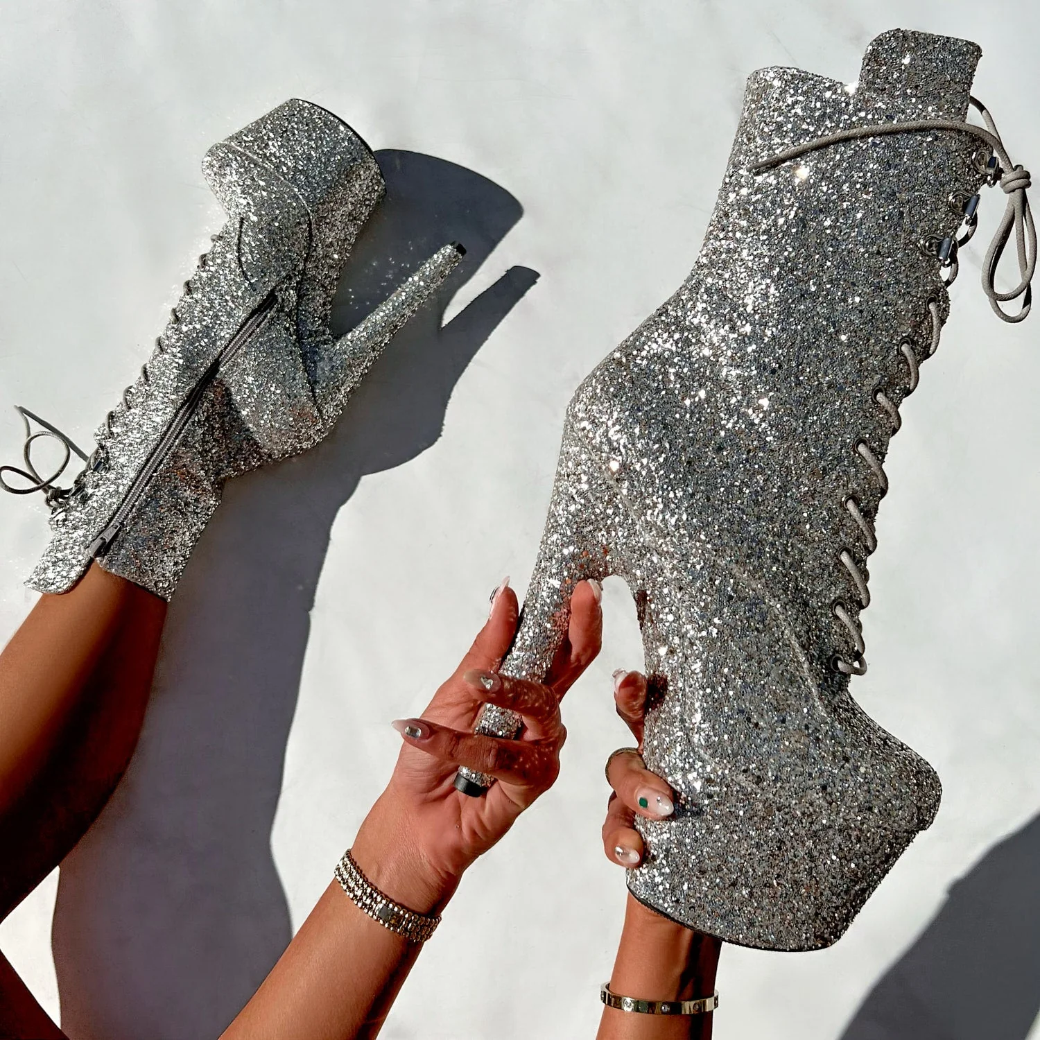 The Glitterati Xtra - Boot - Monroe  - 7 INCH - Image 3