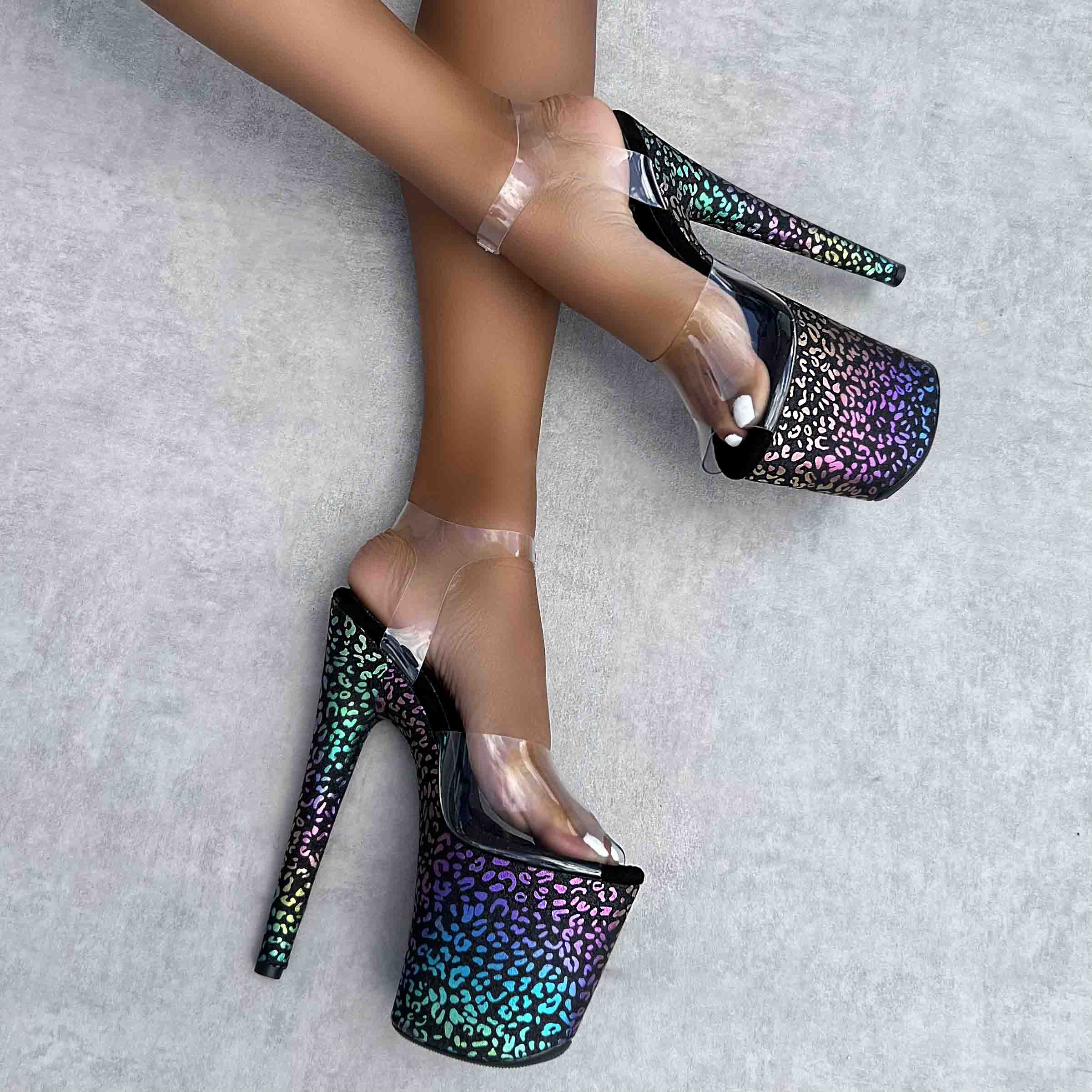 Moonlight Leopard Stiletto 8 INCH - Image 3