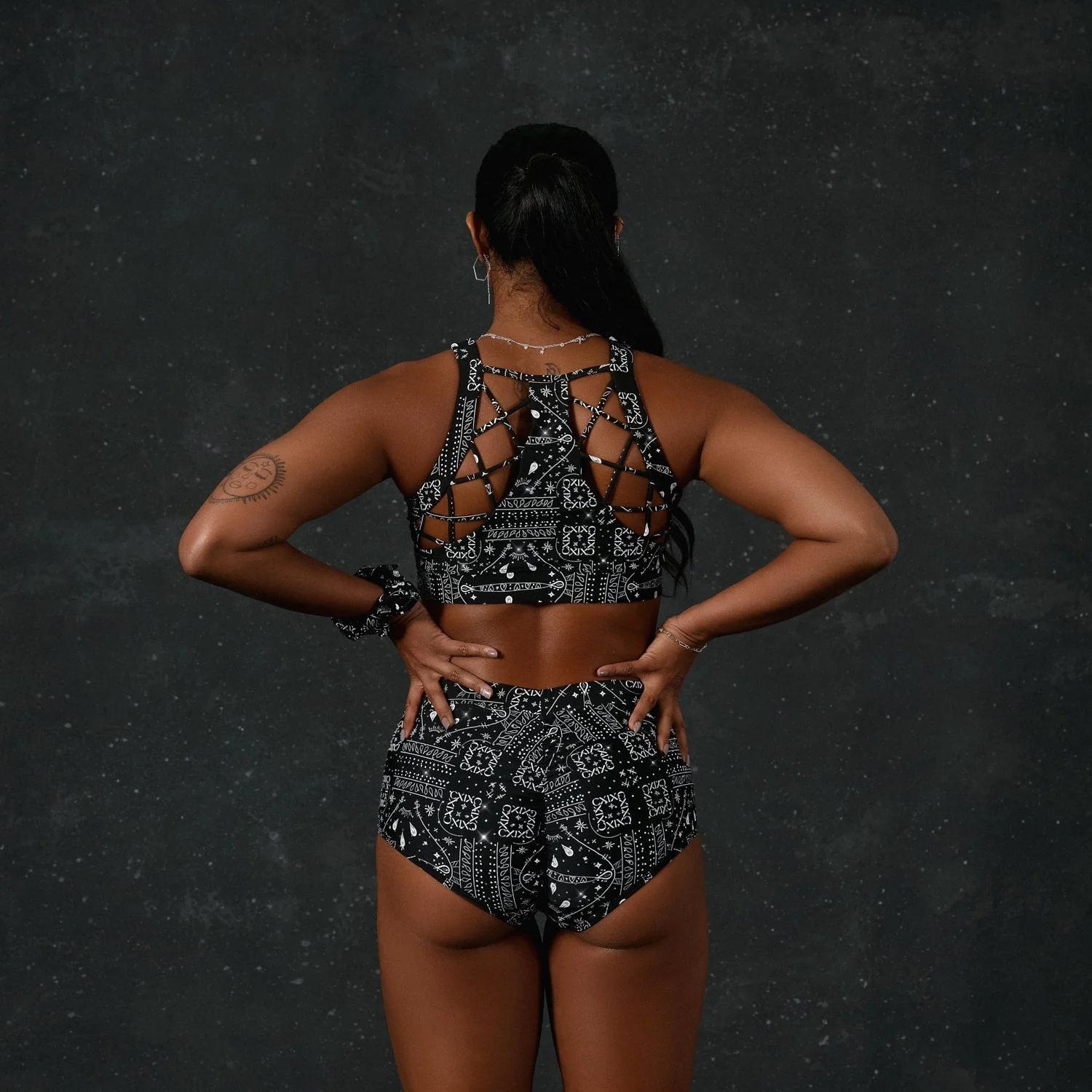 Nyx Top - Bandana Baby - Black - Image 3