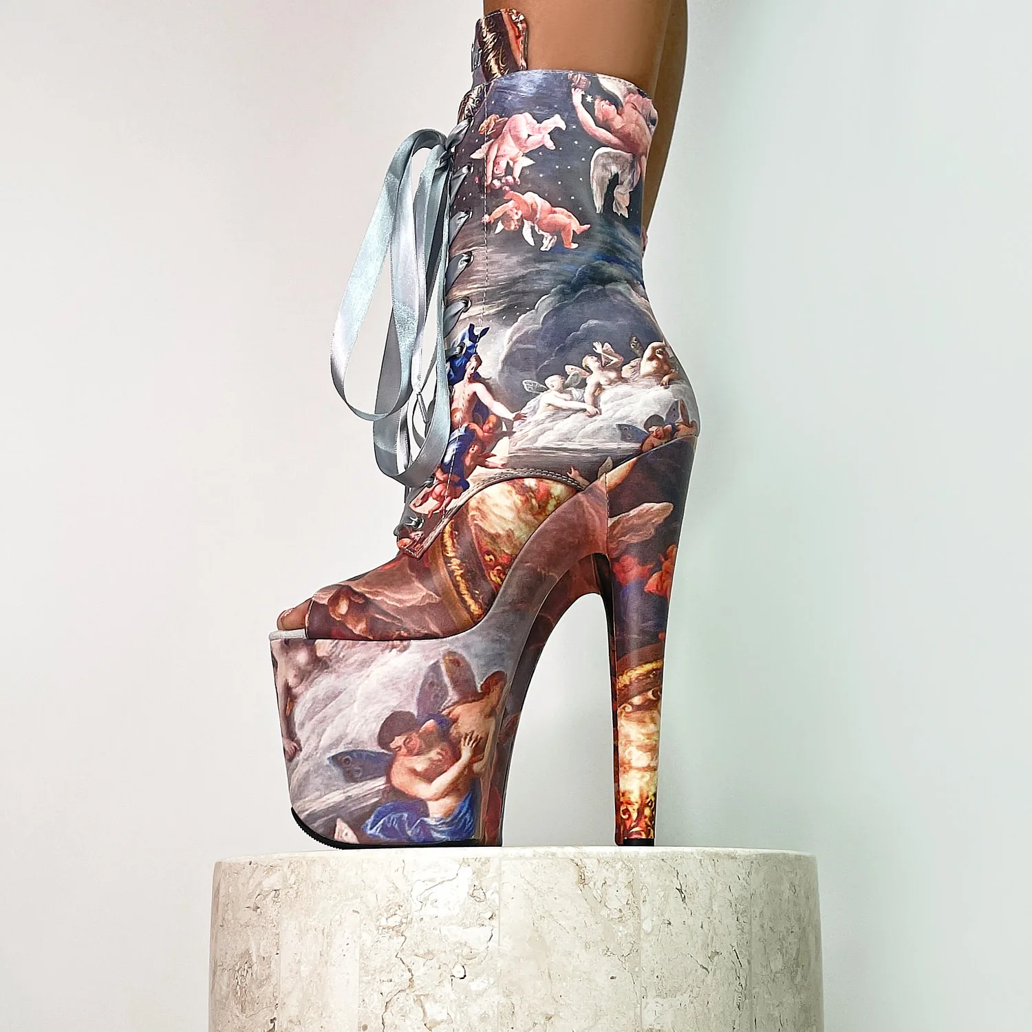 Stairway to Heaven Open Toe - 8 INCH - Image 2